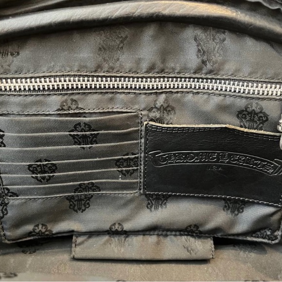 Chrome Hearts Leather Gym Bag Small - Picture 6 of 8